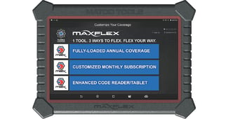 MDMAXFLEX_Scan tool