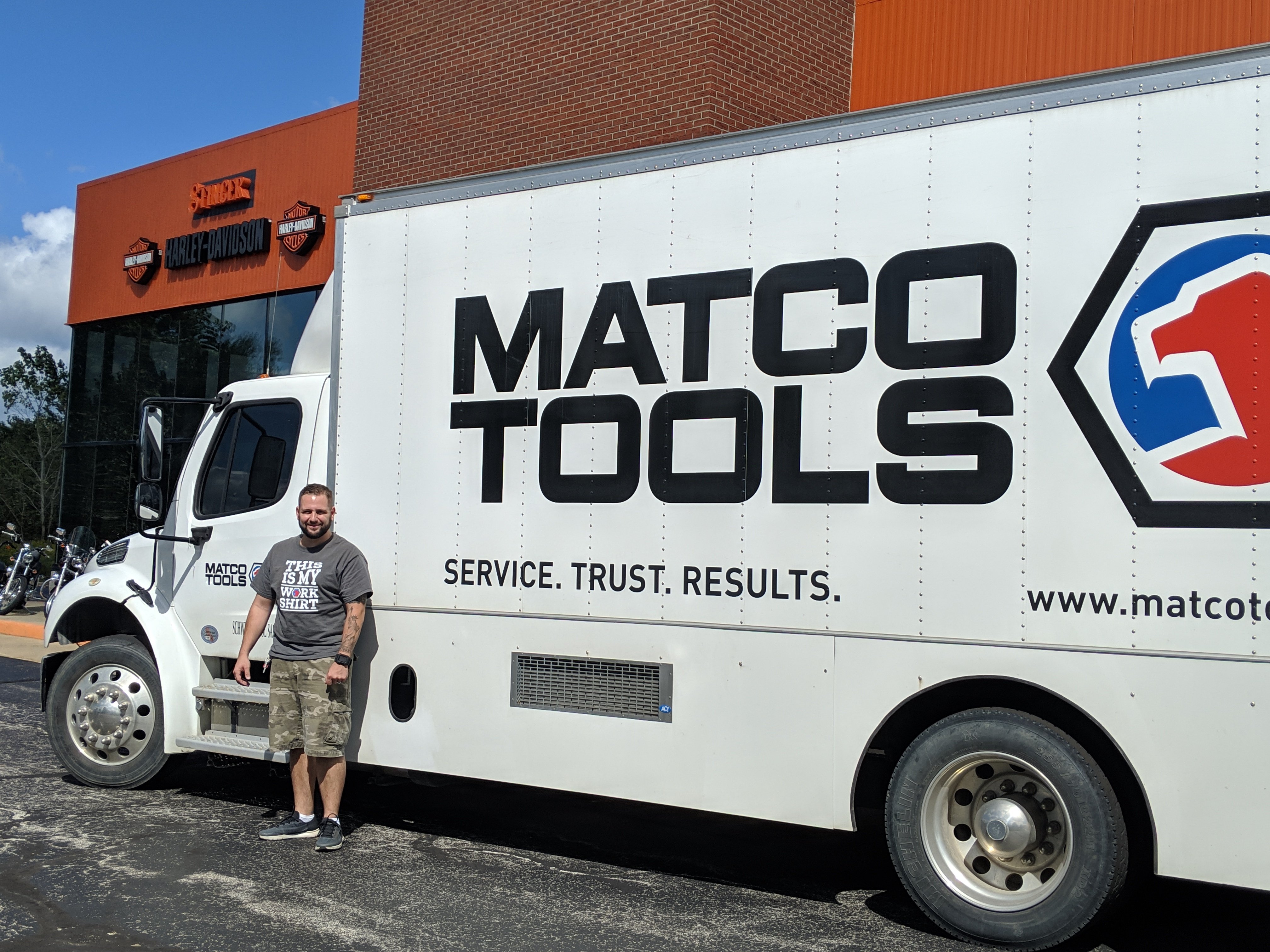 Pictured, Michael Schweyer - Matco Franchise Owner